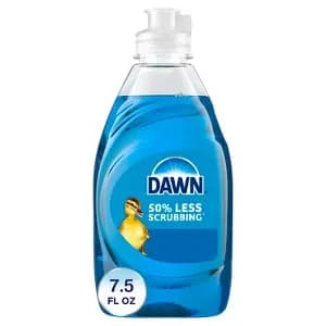 Dawn Ultra Dishwashing Liquid Dish Soap - Original - 7.5 fl oz [Scent Original, Health Facts Phosphate-Free, Product Form Liquid, Package Quantity 1]