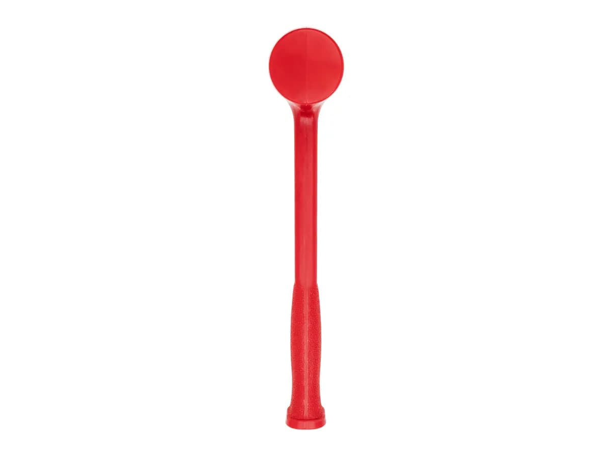 TEKTON 45 oz. Dead Blow Hammer [A. Length (in.) 14.5, B. Width (in.) 4.6, C. Height (in.) 2.4]