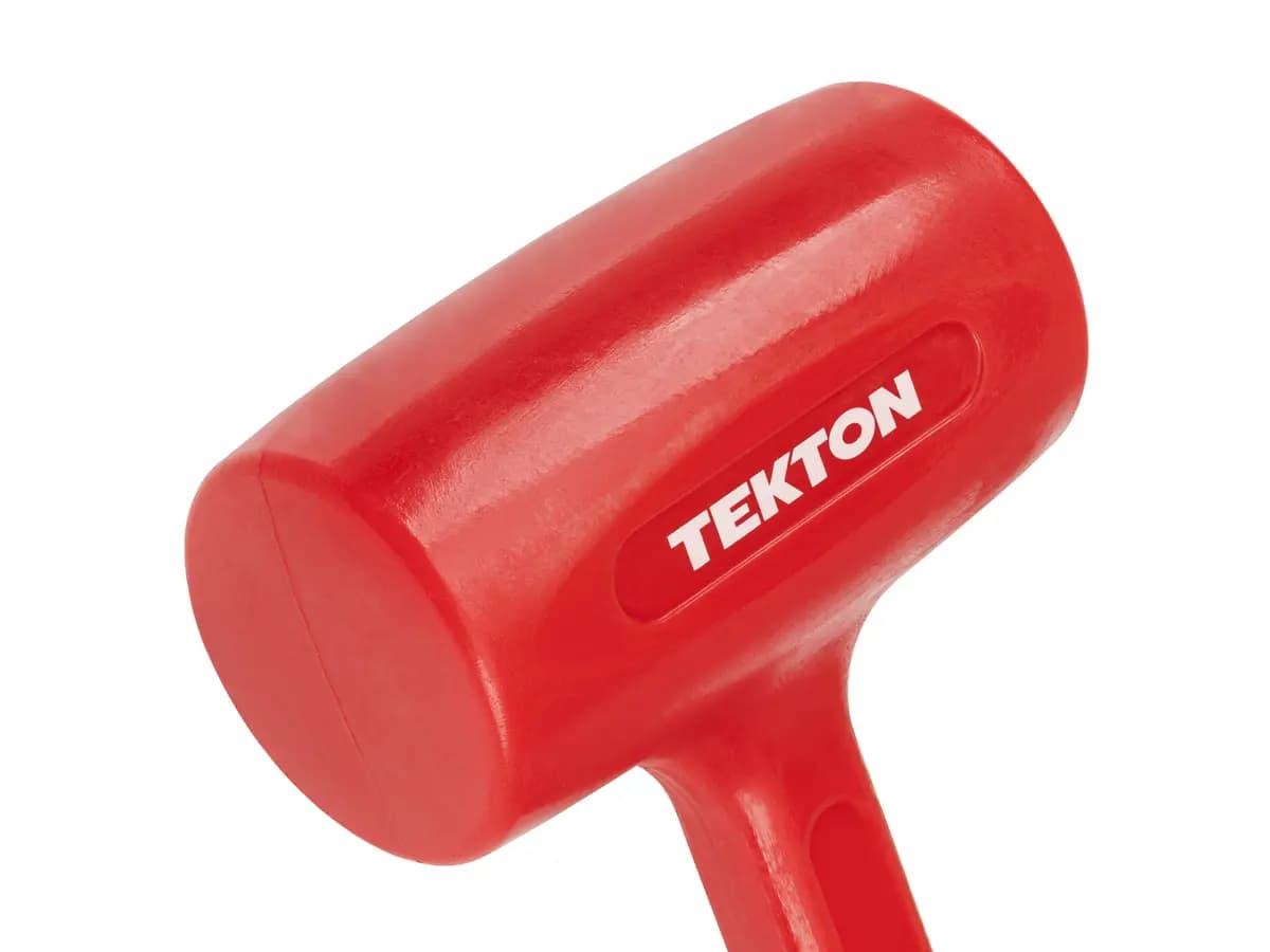 TEKTON 45 oz. Dead Blow Hammer [A. Length (in.) 14.5, B. Width (in.) 4.6, C. Height (in.) 2.4]