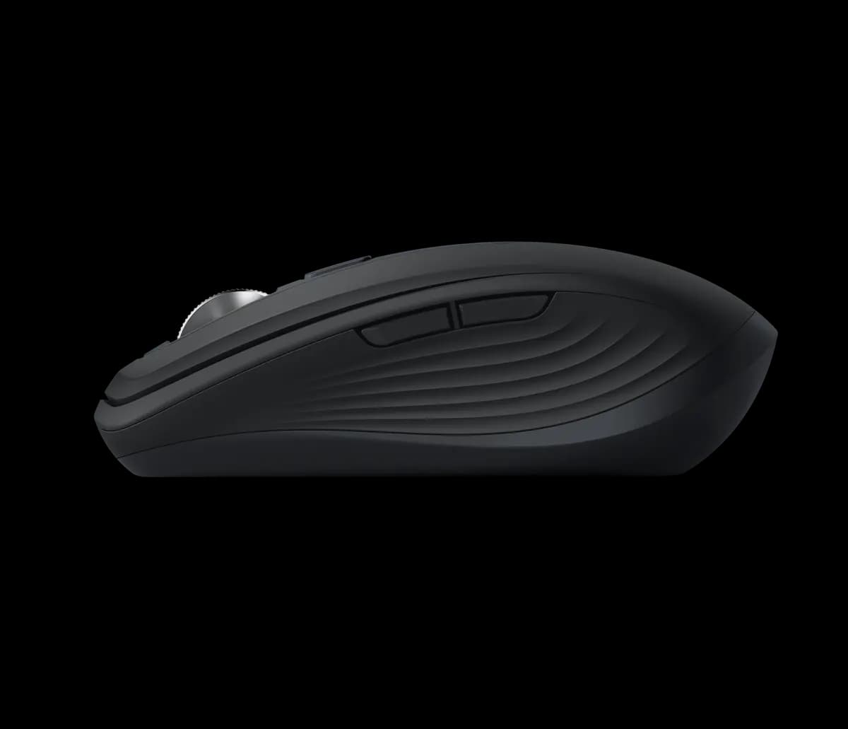 Logitech MX Anywhere 3S - Black [3.96 in (100.5 mm), 2.56 in (65 mm), 1.35 in (34.4 mm)]