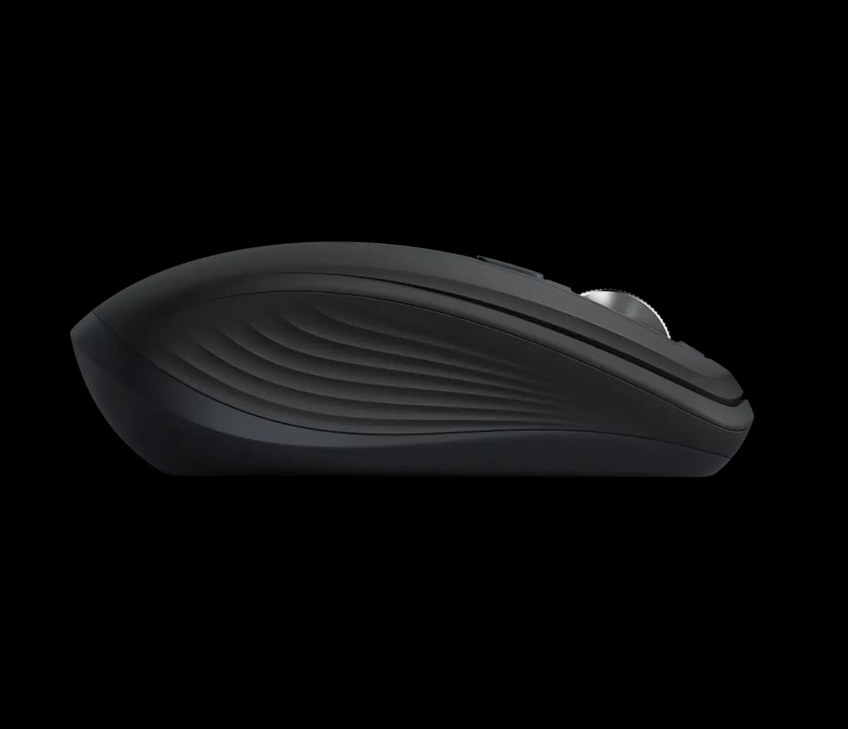 Logitech MX Anywhere 3S - Black [3.96 in (100.5 mm), 2.56 in (65 mm), 1.35 in (34.4 mm)]