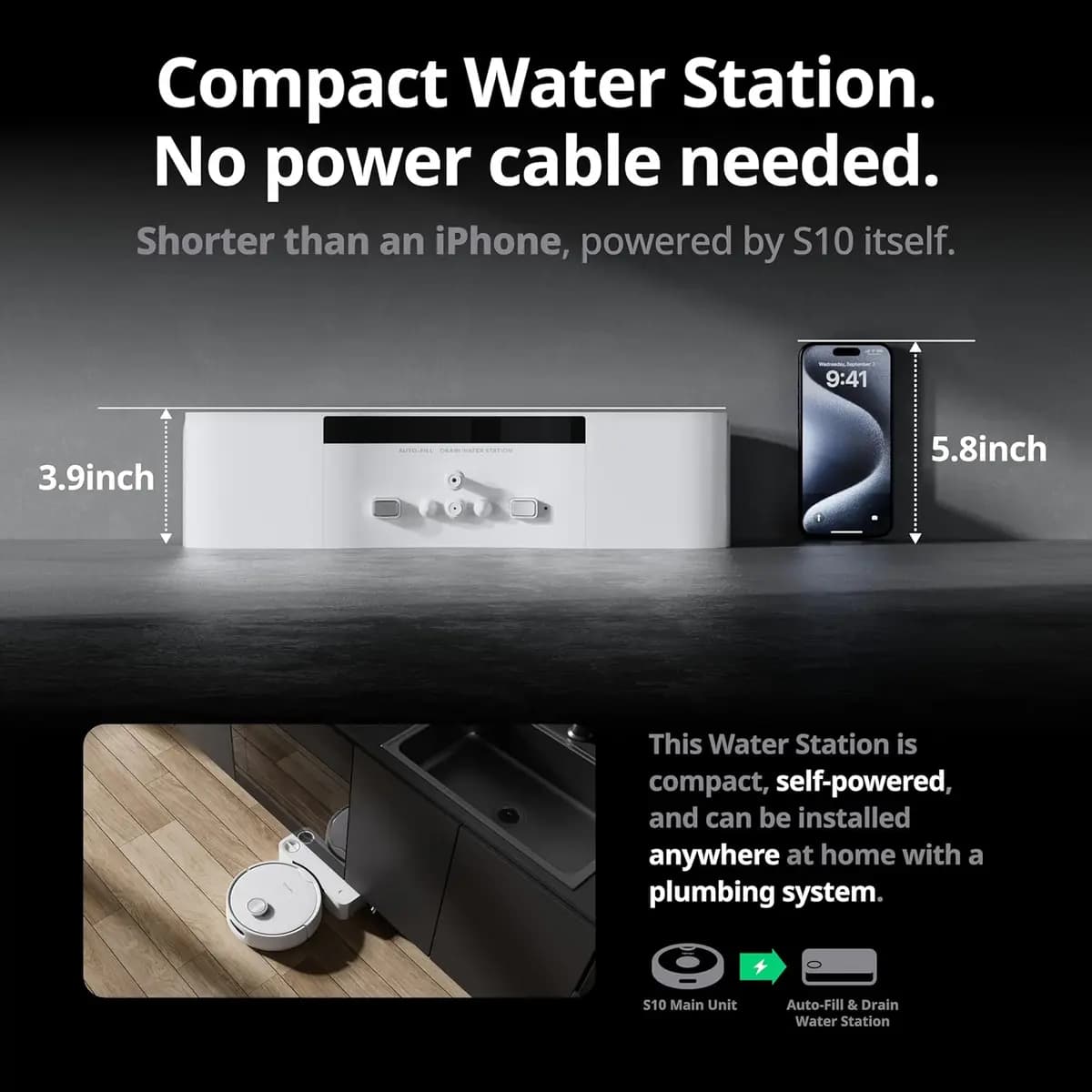 SwitchBot S10 [6500Pa, up to 70 days, hot air drying]