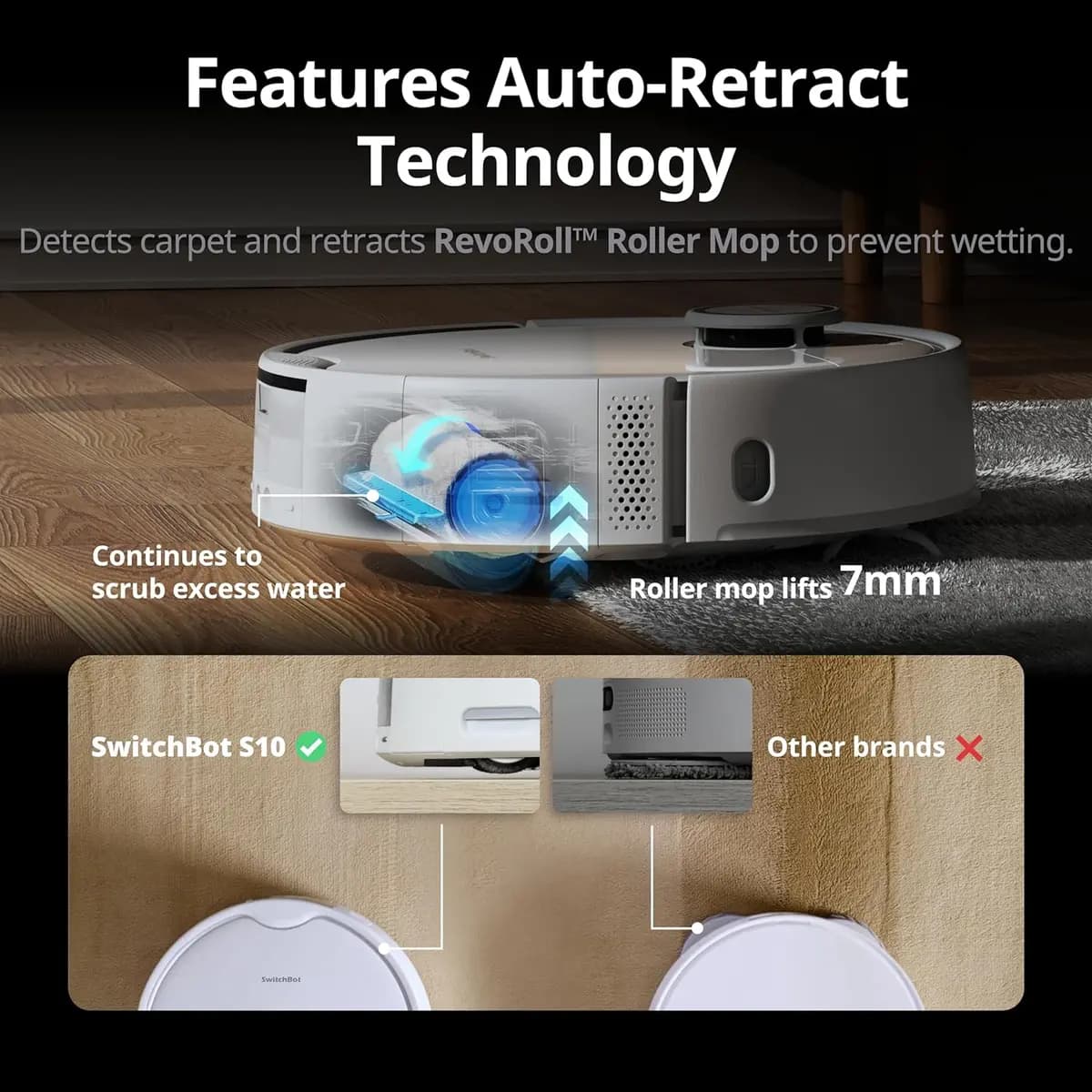 SwitchBot S10 [6500Pa, up to 70 days, hot air drying]