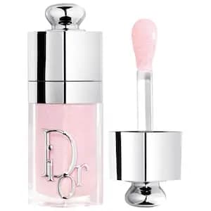 DIOR Lip Glow Oil Hydrating High-Shine Gloss 113 Icy Rosy [0.2oz/6ml, Cherry Oil]