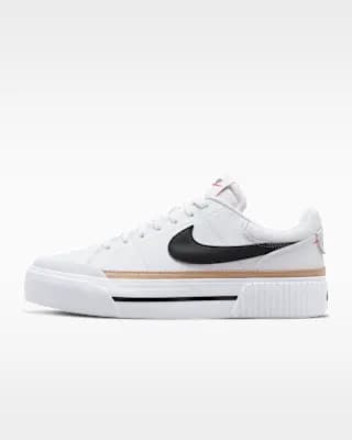 Nike Court Legacy Lift Women's Shoes White/Hemp/Team Orange/Black [White/Hemp/Team Orange/Black, W 5 / M 3.5, W 5.5 / M 4, W 6 / M 4.5, W 6.5 / M 5, W 7 / M, Subtly layered upper k