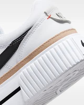 Nike Court Legacy Lift Women's Shoes White/Hemp/Team Orange/Black [White/Hemp/Team Orange/Black, W 5 / M 3.5, W 5.5 / M 4, W 6 / M 4.5, W 6.5 / M 5, W 7 / M, Subtly layered upper k