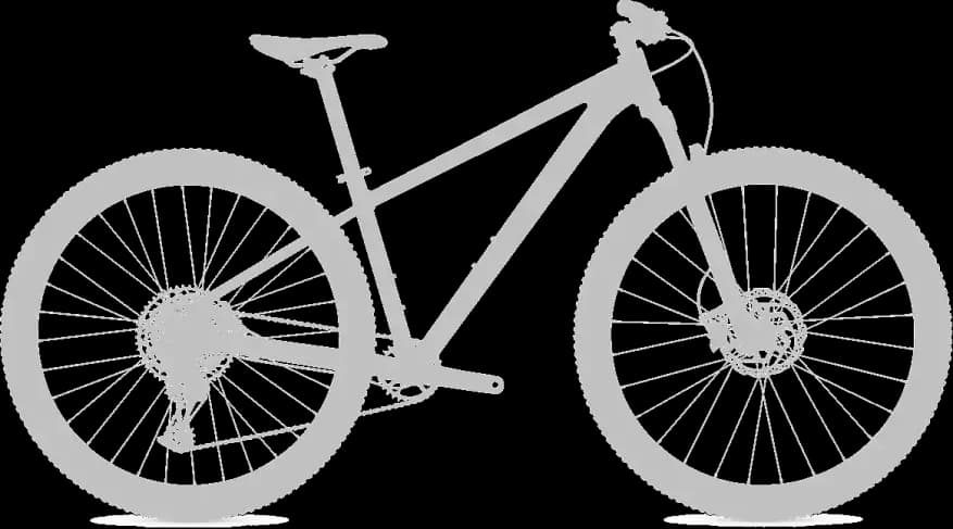 Specialized Rockhopper Expert [Specialized A1 premium butted alloy, zero-stack head tube, internal cable routing, 135x9mm forged dropouts, chainstay-mounted disc brake, replaceable