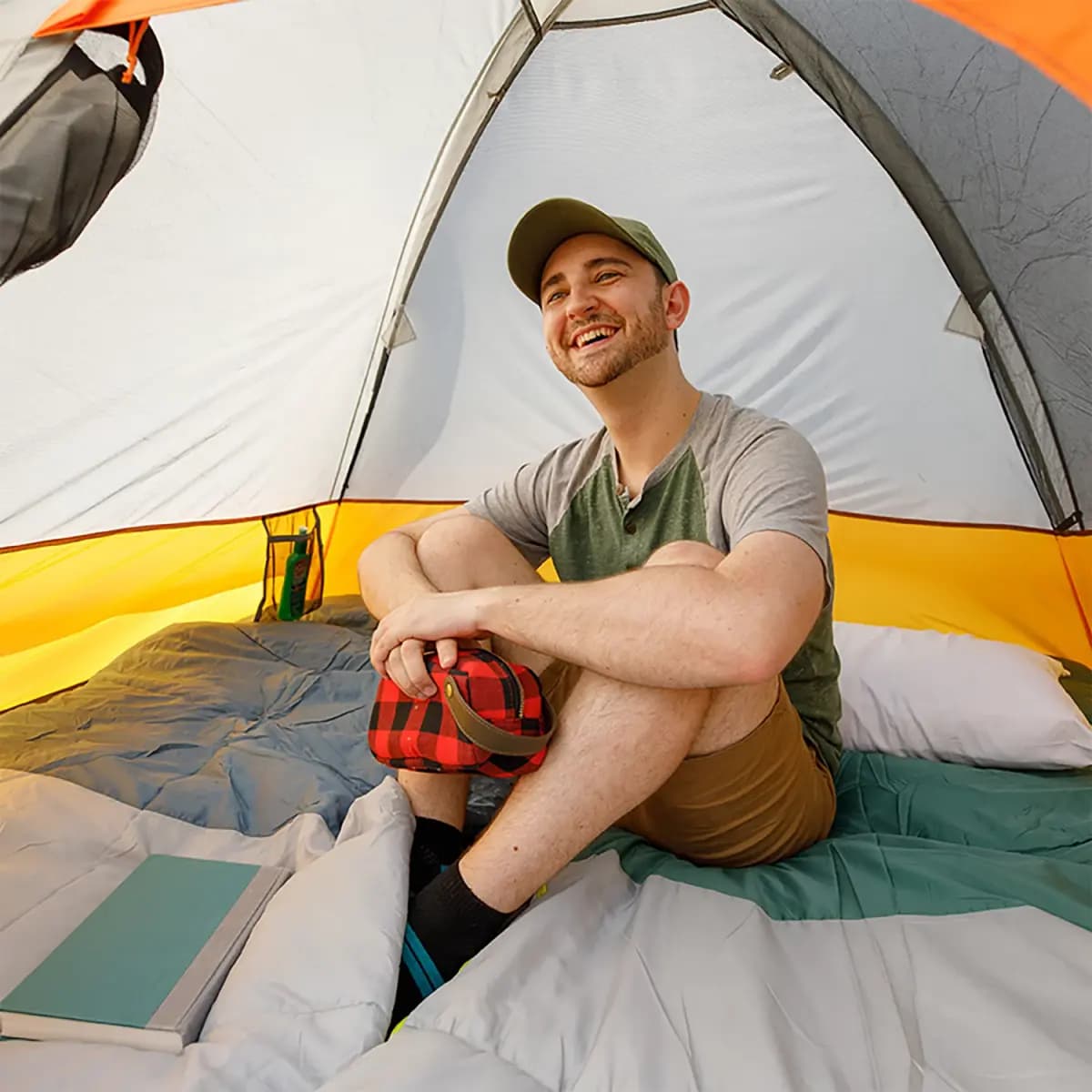 CORE CORE Equipment 3 Person Dome Tent [No, Camping, 7]