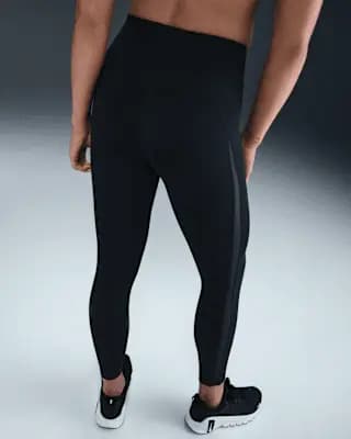 Nike One Women's High-Waisted 7/8 Leggings Black/Dark Smoke Grey [Body: 80% polyester/20% spandex. Panels: 72% polyester/28% spandex, Machine wash, XXS (00)-XXL (20–22)]