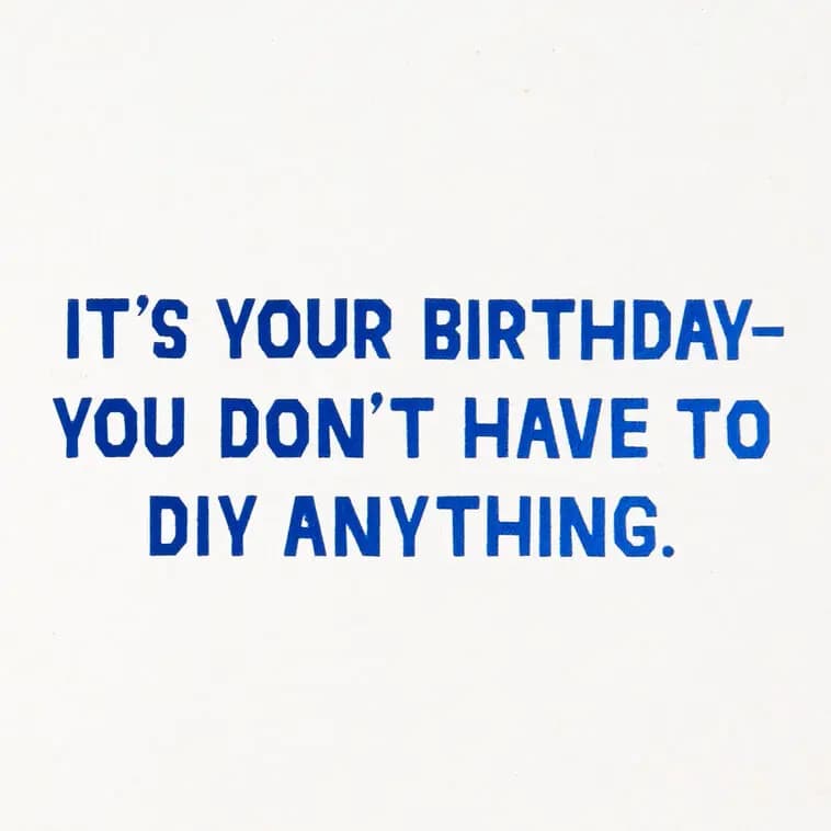 DIY Fix-It Funny Birthday Card [Dimensions 5" x 7.25", Sustainability Made with 100% recycled paper., Item number 449ZZB7981]