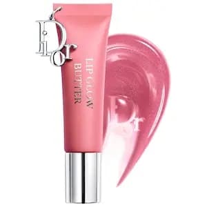 DIOR Lip Glow Butter Hydrating Gloss Balm 107 Dragonfruit [0.34 oz/10 ml]