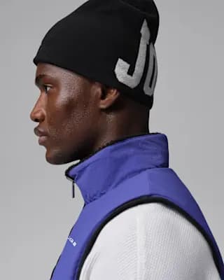 Jordan Flight Mountainside Men's Vest Black/Light Concord/White [Outer body: 100% nylon. Inner body: 100% polyester., Machine wash, XS-3XL]
