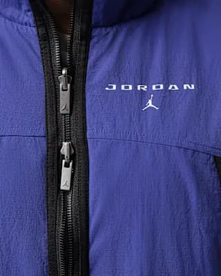 Jordan Flight Mountainside Men's Vest Black/Light Concord/White [Outer body: 100% nylon. Inner body: 100% polyester., Machine wash, XS-3XL]