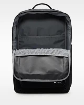 Nike Utility Speed Backpack (27L) Black/Black/White [Body/Lining: 100% polyester, Spot clean, ONE SIZE]