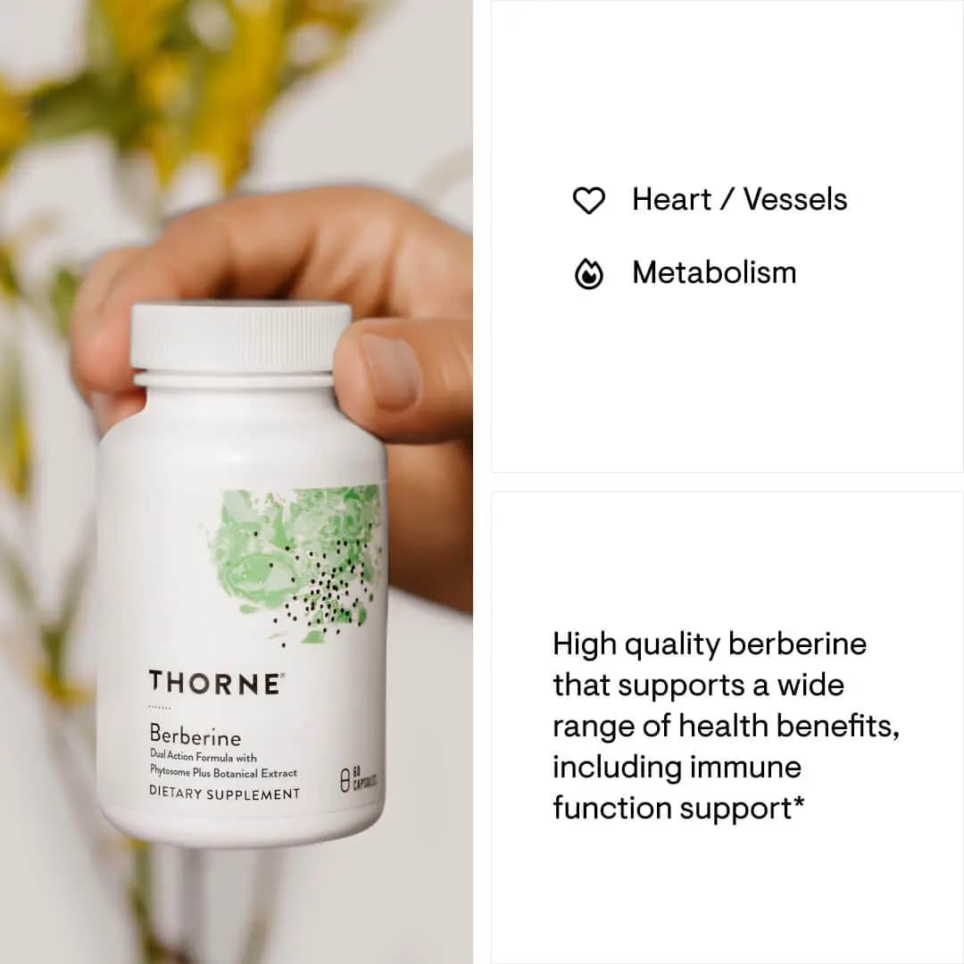 Thorne Berberine [2 Capsule(s), 60, 450mg]