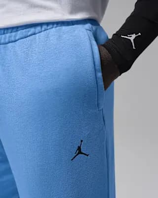 Jordan Sport Crossover Men's Dri-FIT Fleece Pants University Blue [University Blue, 70% Cotton, 30% Polyester; Pockets: 100% Cotton, Machine wash]