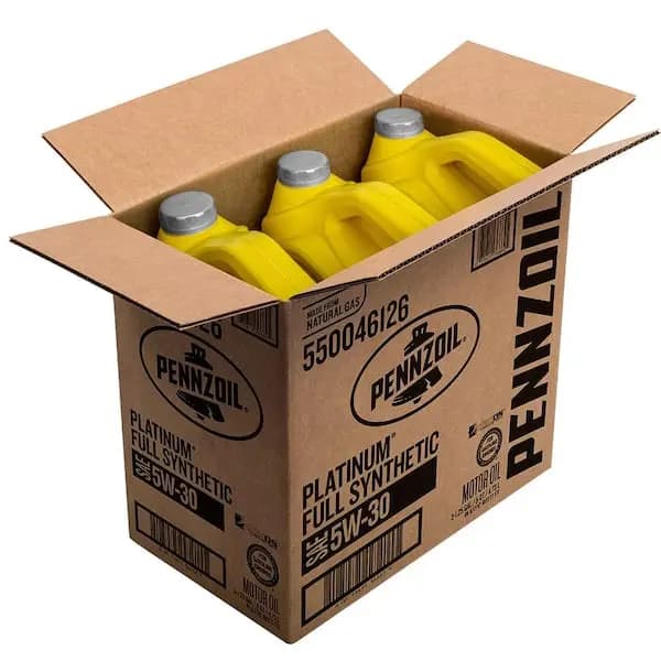 Pennzoil Platinum SAE 5W-30 Full Synthetic Motor Oil 5 Qt., 550046126 [Automotive Part Type: Engine Oil, General Part Type: Engine Oil, Number Of Units In Package: 1]