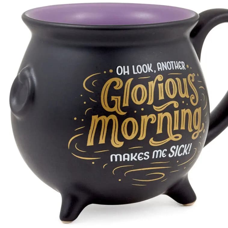 Disney Hocus Pocus Cauldron-Shaped Mug, 17.5 oz. [Count 1, Care instructions Dishwasher and microwave safe., Item number 1HGN1578]