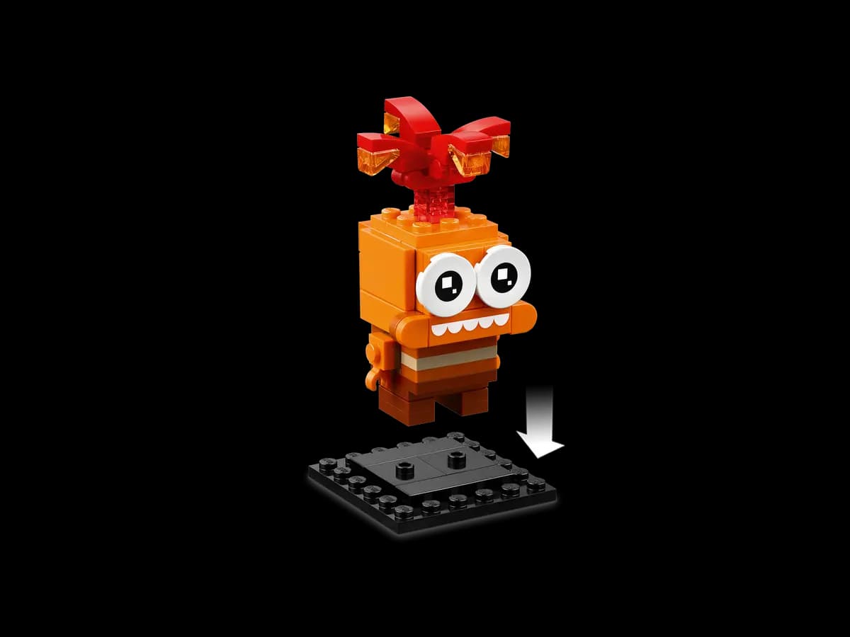 LEGO Joy, Sadness & Anxiety 40749 [300 pieces, ages 10+, BrickHeadz]