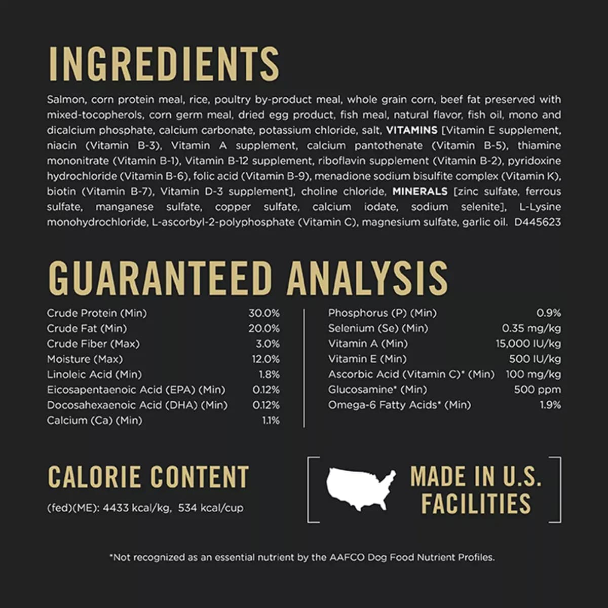 Pro Plan Performance 30/20 Purina Pro Plan High Protein Dog Food, Sport 30/20 Salmon and Rice Dry Dog Food Formula [Species Dog, Brand Pro Plan Performance 30/20, Food Type Crunchy