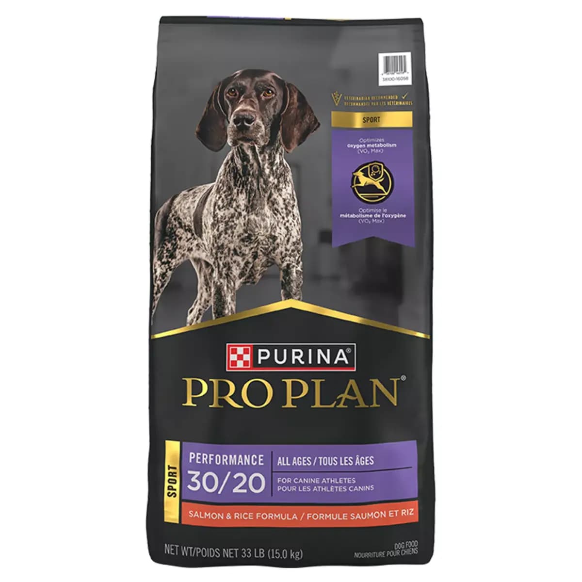 Pro Plan Performance 30/20 Purina Pro Plan High Protein Dog Food, Sport 30/20 Salmon and Rice Dry Dog Food Formula [Species Dog, Brand Pro Plan Performance 30/20, Food Type Crunchy
