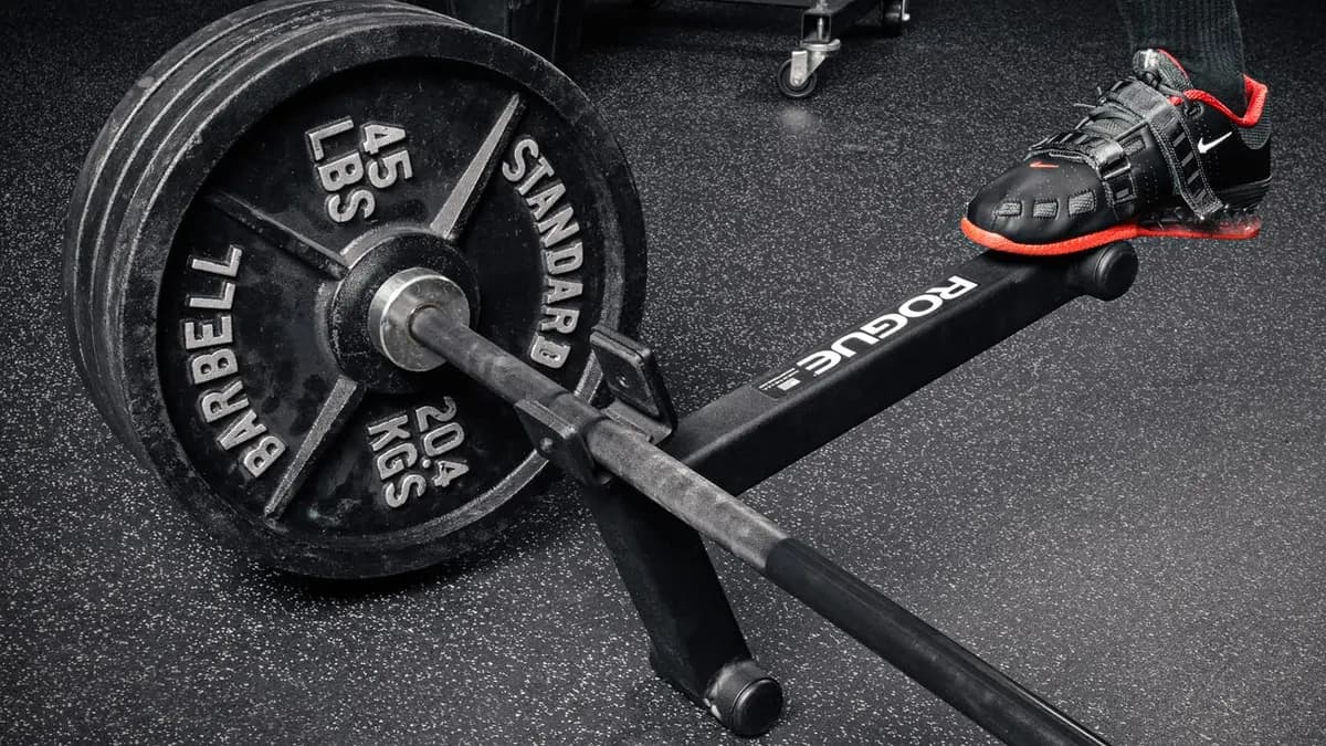 Rogue Fitness Mini Deadlift Bar Jack [Yes, 9LB, 19"]