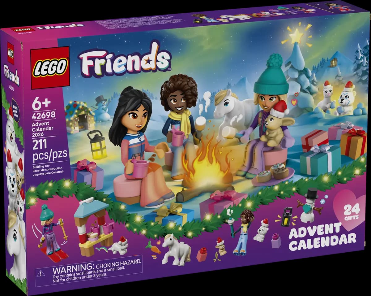 LEGO LEGOÃƒÆ’Ã†â€™ÃƒÂ¢Ã¢â€šÂ¬Ã…Â¡ÃƒÆ’Ã¢â‚¬Å¡Ãƒâ€šÃ‚Â® Friends Advent Calendar 2026 42698 [211 pieces, ages 6+, Friends]