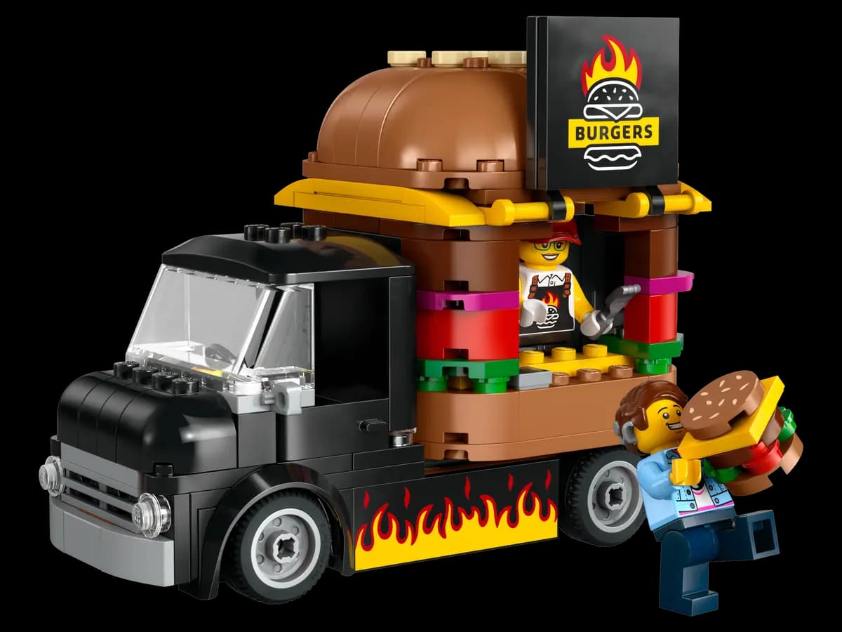 LEGO Burger Truck 60404 [194 pieces, ages 5+, City]