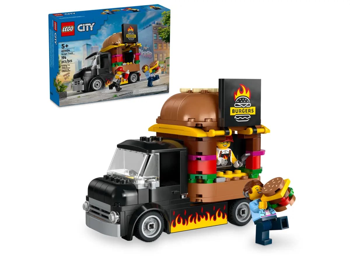 LEGO Burger Truck 60404 [194 pieces, ages 5+, City]