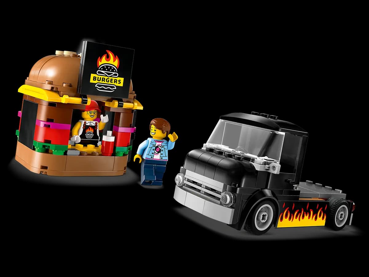 LEGO Burger Truck 60404 [194 pieces, ages 5+, City]
