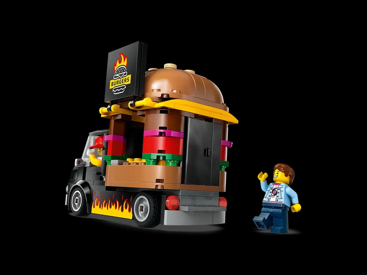 LEGO Burger Truck 60404 [194 pieces, ages 5+, City]