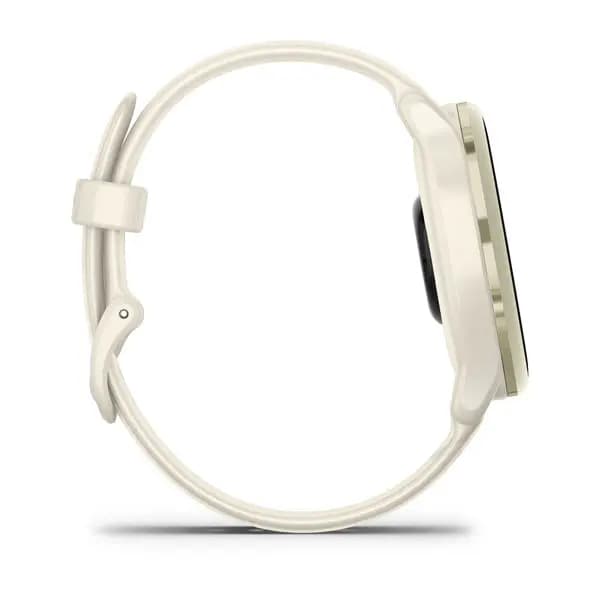 Garmin vívoactive 6 Lunar Gold with Bone Band [AMOLED (optional always-on mode), Swim, 5 ATM, 1.2" (30.4 mm) diameter]