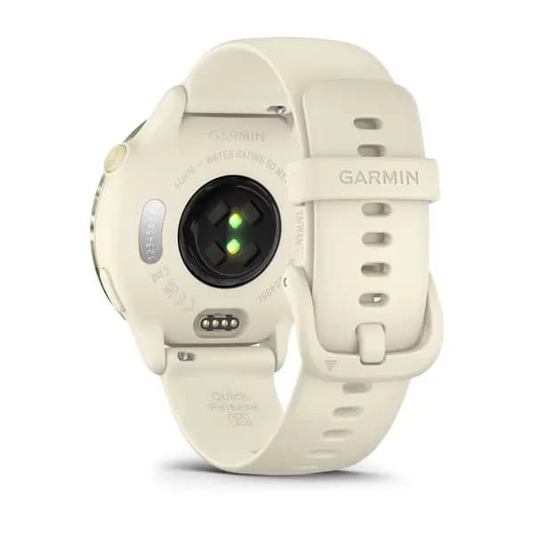 Garmin vívoactive 6 Lunar Gold with Bone Band [AMOLED (optional always-on mode), Swim, 5 ATM, 1.2" (30.4 mm) diameter]