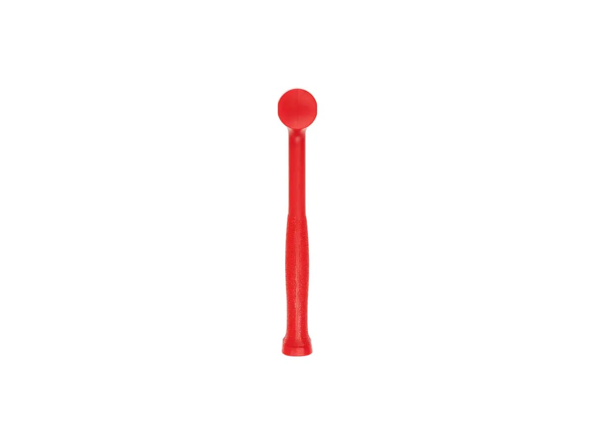TEKTON 13 oz. Dead Blow Hammer [A. Length (in.) 10.1, B. Width (in.) 3.1, C. Height (in.) 1.4]