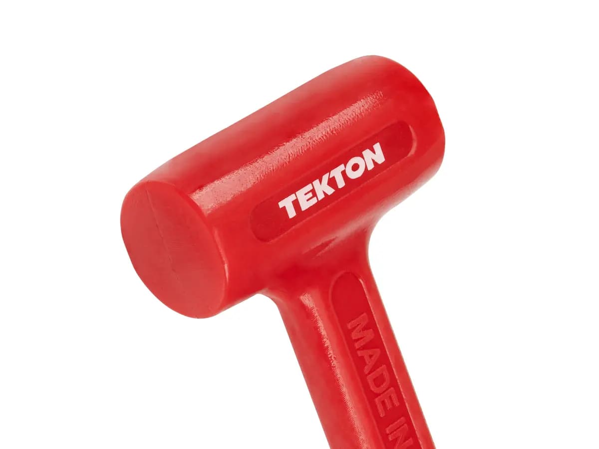 TEKTON 13 oz. Dead Blow Hammer [A. Length (in.) 10.1, B. Width (in.) 3.1, C. Height (in.) 1.4]