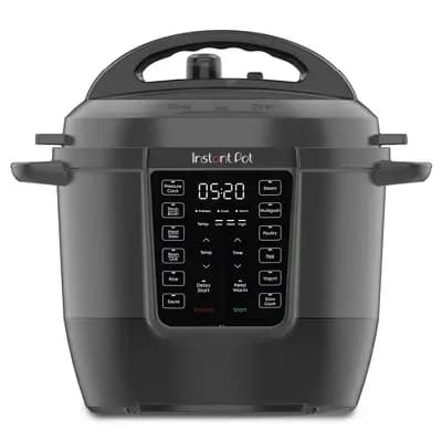 Instant Pot RIO 6qt 7-in-1 Electric Pressure Cooker & Multi-Cooker Black: Instapot, Slow & Rice Cooker [6 Quart, 1000 Watts, Stainless Steel]
