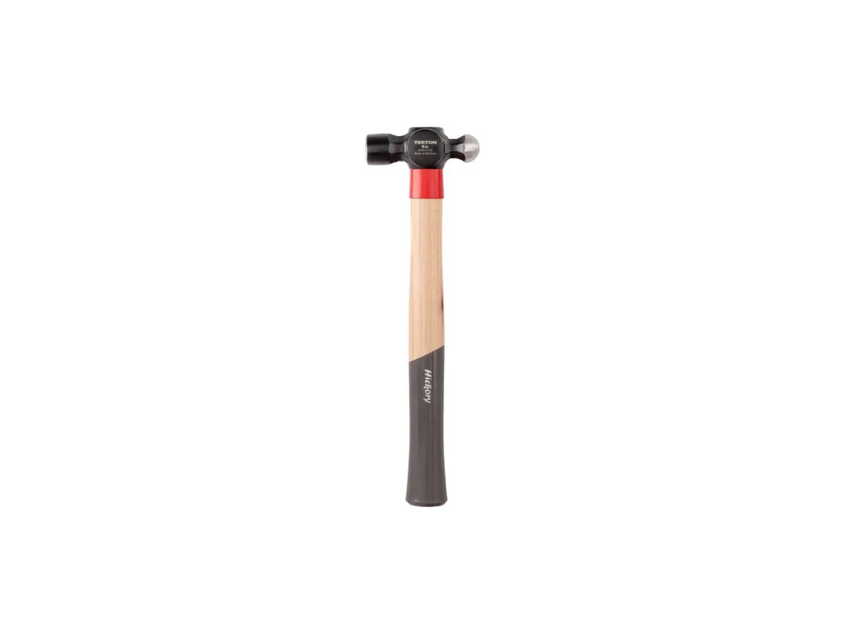 TEKTON 8 oz. Ball Peen Hammer [A. Length (in.) 11.1, B. Width (in.) 3.3, C. Height (in.) 1.0]
