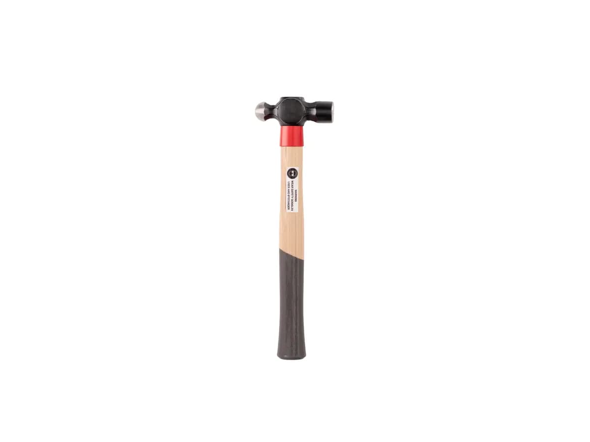 TEKTON 8 oz. Ball Peen Hammer [A. Length (in.) 11.1, B. Width (in.) 3.3, C. Height (in.) 1.0]
