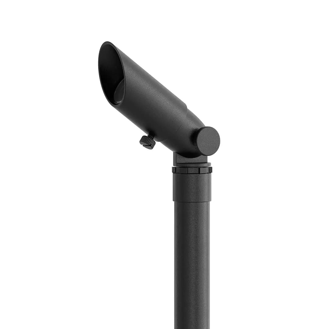 Kichler Cast Brass Accent Light Black Brass [Attribute Spot & Flood, Attribute 12 V, Attribute 3 W]