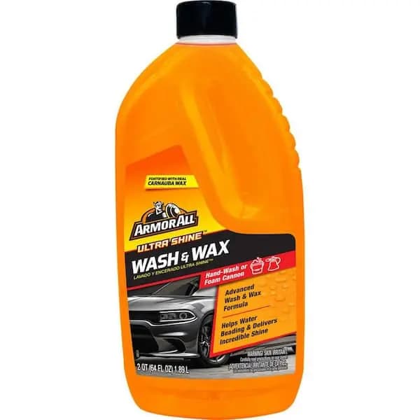 Armor All 64 fl. oz. Bottle Ultra Shine Wash and Wax, 210474 [Automotive Part Type: Car Wash Soap, General Part Type: Car Wash Soap, Pack Size: 1]