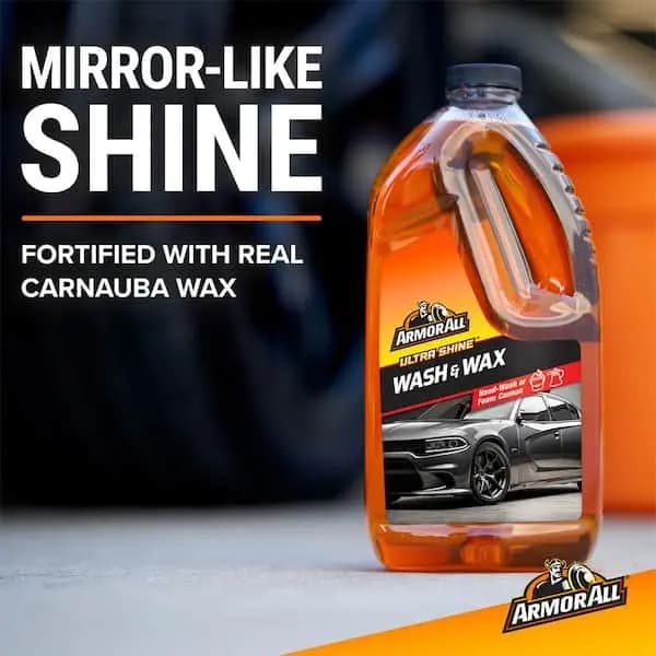 Armor All 64 fl. oz. Bottle Ultra Shine Wash and Wax, 210474 [Automotive Part Type: Car Wash Soap, General Part Type: Car Wash Soap, Pack Size: 1]