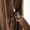 Picolette by Olivia Culpo Large Solid Backpack Diaper Bag - Chocolate [Dimensions (Overall) 15.8 Inches (H) x 9 Inches (W) x 12.2 In, Weight 3.5 Pounds, Industry or Government Cert