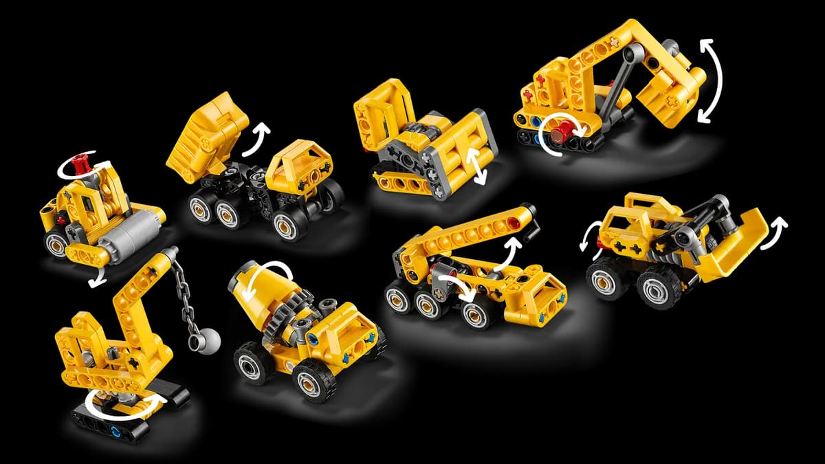LEGO Mighty Machines 42233 [44 pieces, ages 7+, Technic™]