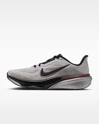 Nike Pegasus 42 Women's Road Running Shoes Vast Grey/Pink Smoke/College Grey/Black [Weight: Approx. 243g/8.6oz (Women's US 8), Heel-to-toe drop: 10mm, Vast Grey/Pink Smoke/College 