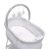 Delta Children Curve Bassinet - White and Gray [Dimensions (Overall) 30.5 Inches (H) x 20 Inches (W) x 32 Inc, Weight 9 Pounds, Holds up to 30 Pounds, Material Metal (Frame)]