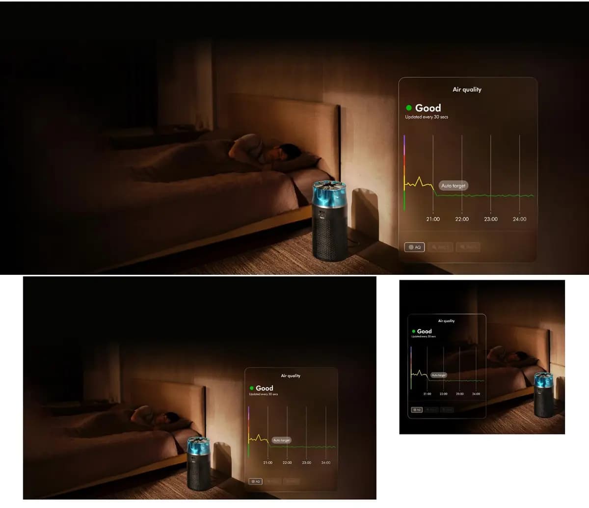 Dyson Hushjet™ Purifier Compact [9.06 in, 90 degrees, 5.9 ft]