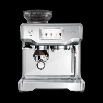 Breville the Barista Touch™ [Dosing Funnel™ Attachment; 54mm Full Stainless Steel Portafilter; Single and Double Wall Filter Baskets; 480ml Stainless Steel Jug; ClaroSwiss Water Fi