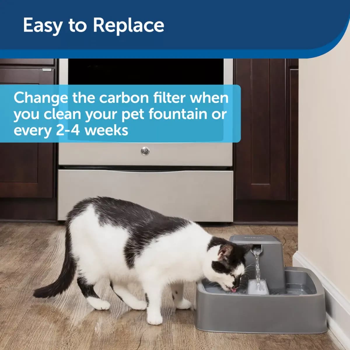 PetSafe® Drinkwell Replacement Carbon Filters - Ceramic Water Fountain Filters - 4-Pack [Includes 4-Pack, Intended Pet(s) Dog, Cat, Material(s) Carbon, Compatible With Drinkwell Av