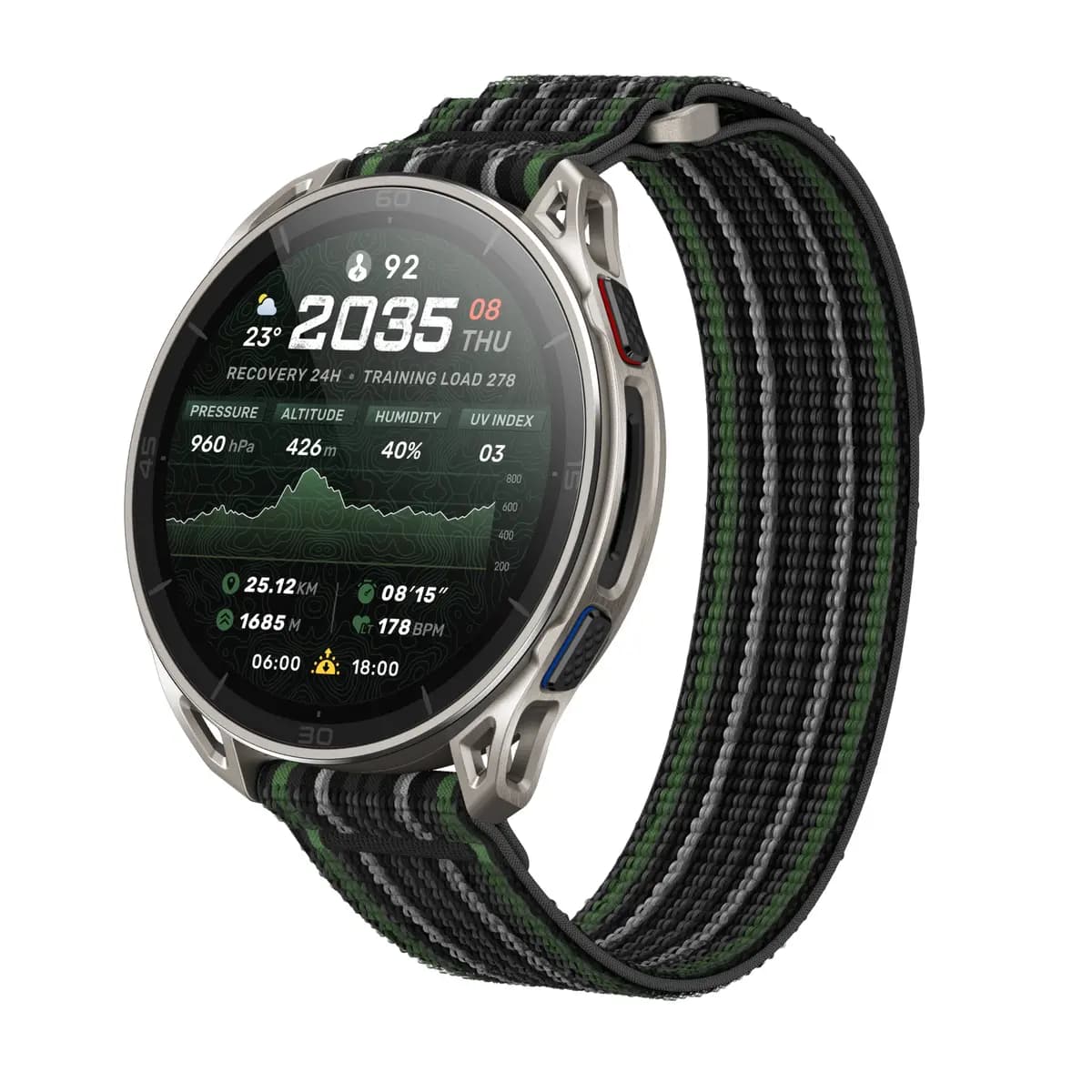 Amazfit Cheetah 2 Ultra [1.5", Up to 30 days, 780 mAh (rated value)]