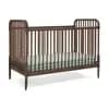 Delta Children Serena 4-in-1 Convertible Crib - Teak Brown [Dimensions (Overall) 41 Inches (H) x 55 Inches (W) x 30.5 Inc, Weight 48 Pounds, Holds up to 50 Pounds, Material Wood (F
